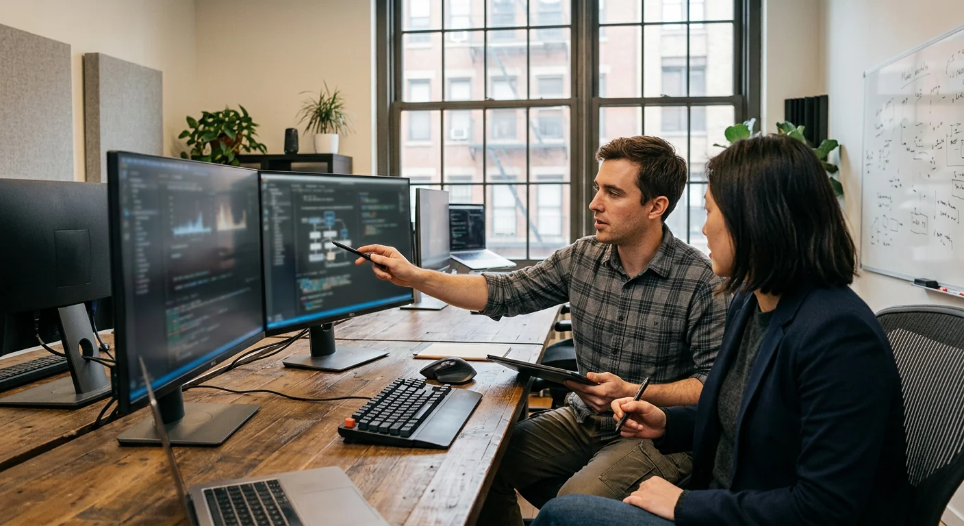 AI agent deployment planning session for a New York business automation workflow