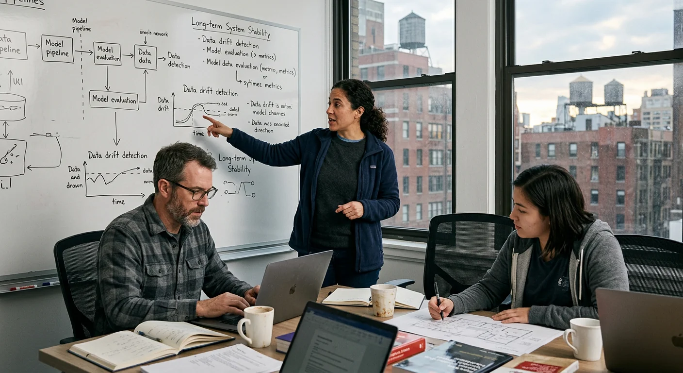 Engineer configuring durable automated AI workflows for a New York business