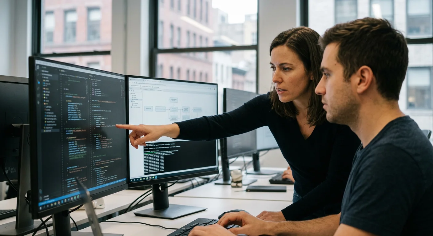 Specialist configuring durable automated workflow integrations for a New York business